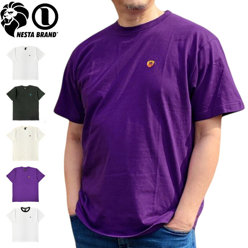 樂天商城 - ネスタブランド コットン100％ 半袖Tシャツ ミニライオン 232NB1045 NESTA BRAND メール便発送【新品】SAAR 綿100% トップス ファッション