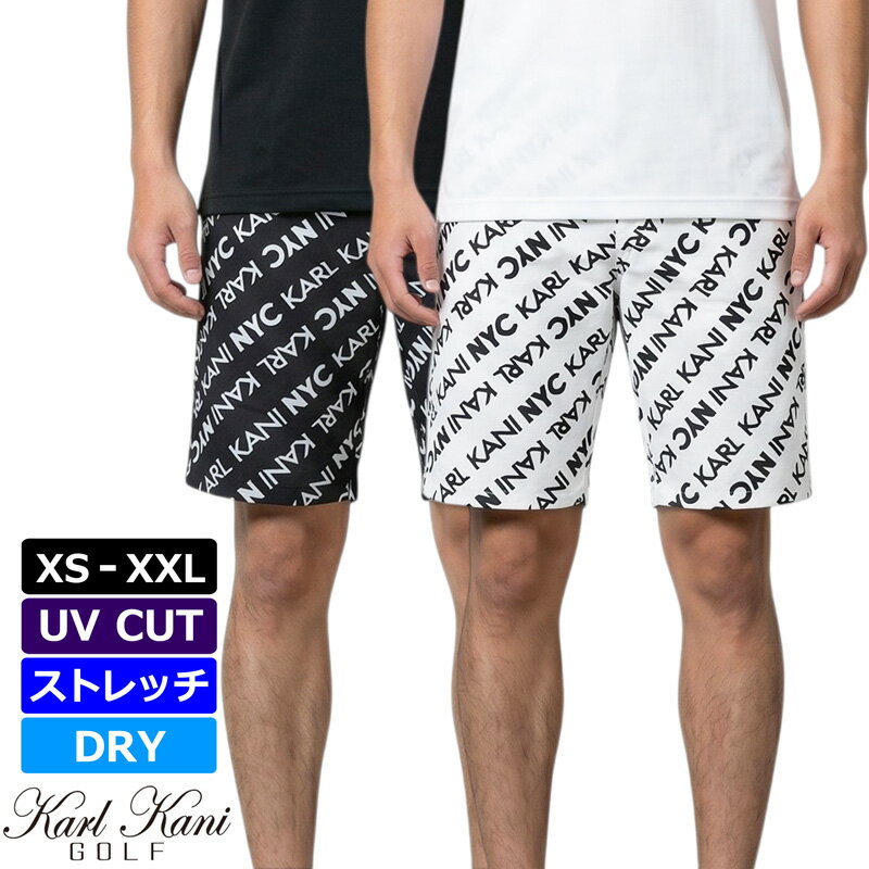 樂天商城 - カールカナイゴルフ 4WAYストレッチ ショートパンツ 吸水速乾 UVカット 水陸両用 232KG1908【メール便発送】【新品】SAAR ハイブリッド ショーツ ボトムス ゴルフウェア JUL1