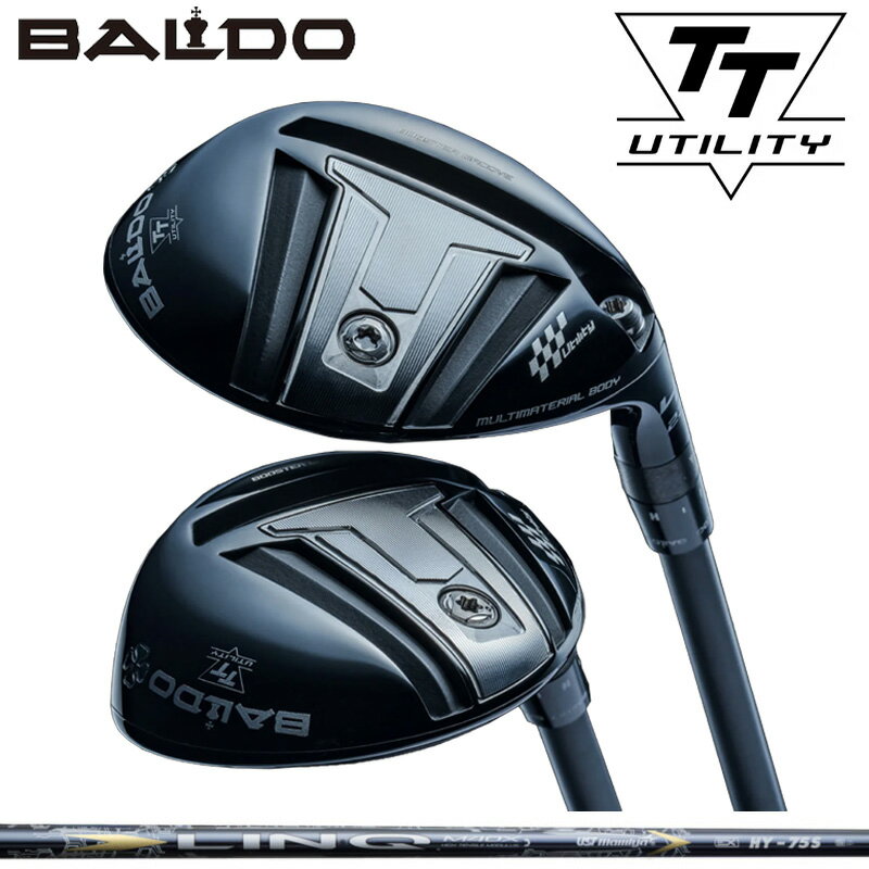 樂天商城 - バルド 2024 TT ユーティリティ UST Mamiya LIN-Q EX HY 装着 リンク マミヤ BALDO UTILITY 【カスタム】【新品】 地クラブ ティー ティー 可変式スリーブ