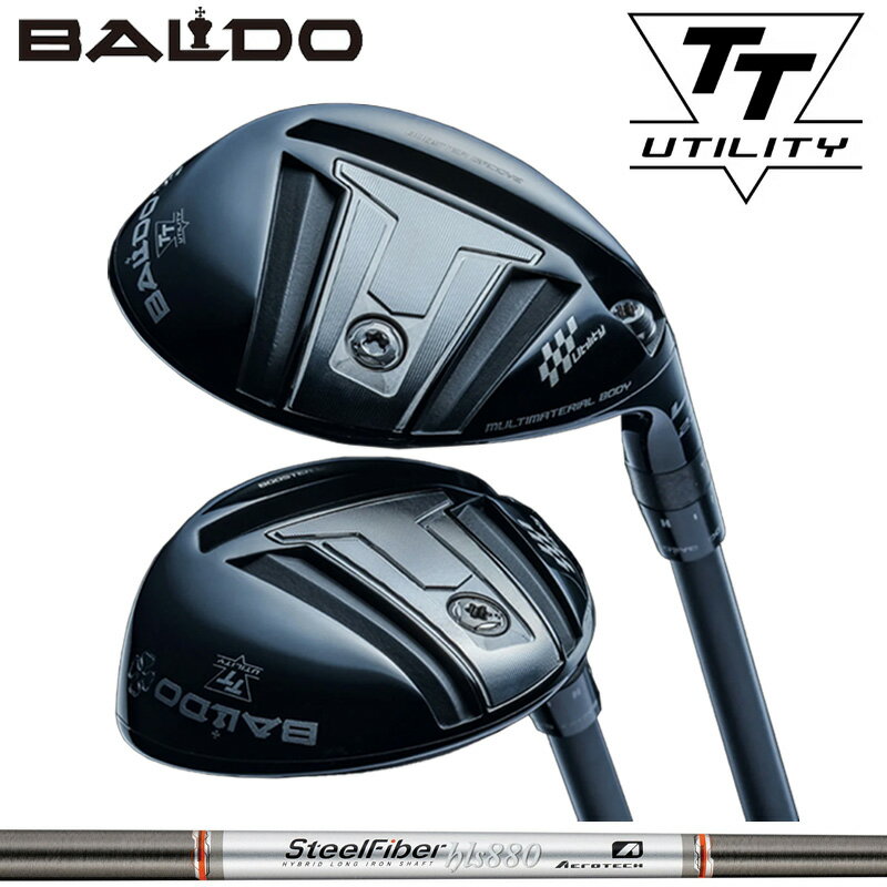 樂天商城 - バルド 2024 TT ユーティリティ Aerotech Steel Fiber HLS series 装着 エアロテック スチールファイバー BALDO UTILITY 【カスタム】【新品】 地クラブ ティー ティー 可変式スリーブ