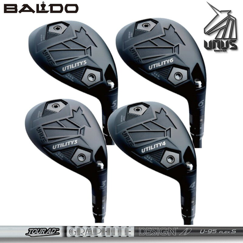 バルド 2026 UNUS ユーティリティ ウヌス UD グラファイトデザイン TourAD U 装着 ツアーAD 【カスタム】【新品】 BALDO UTILITY 可変式スリーブ 地クラブ