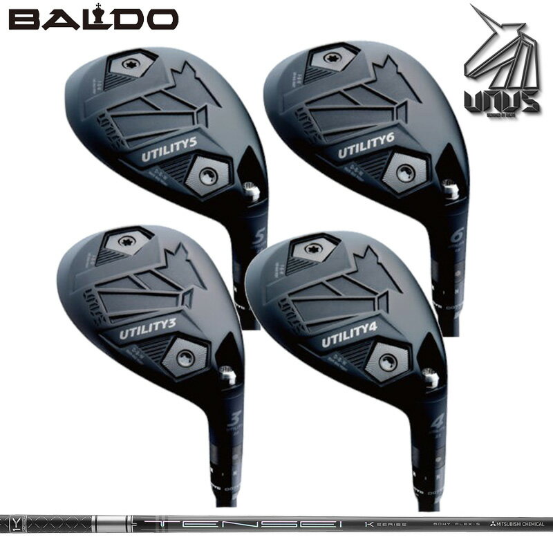 バルド 2026 UNUS ユーティリティ ウヌス UD 三菱ケミカル TENSEI Pro 1K Hybrid 装着 テンセイ プロ ハイブリッド 【カスタム】【新品】 BALDO UTILITY 可変式スリーブ 地クラブ