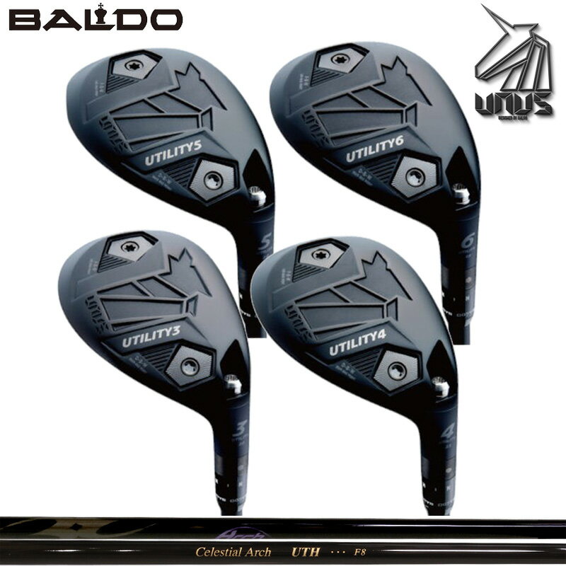 バルド 2026 UNUS ユーティリティ ウヌス UD ARCH UTH 装着 アーチ ユーティーアール 【カスタム】【新品】 BALDO UTILITY 可変式スリーブ 地クラブ