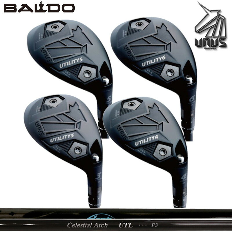 バルド 2026 UNUS ユーティリティ ウヌス UD ARCH UTL 装着 アーチ ユーティーエル 【カスタム】【新品】 BALDO UTILITY 可変式スリーブ 地クラブ