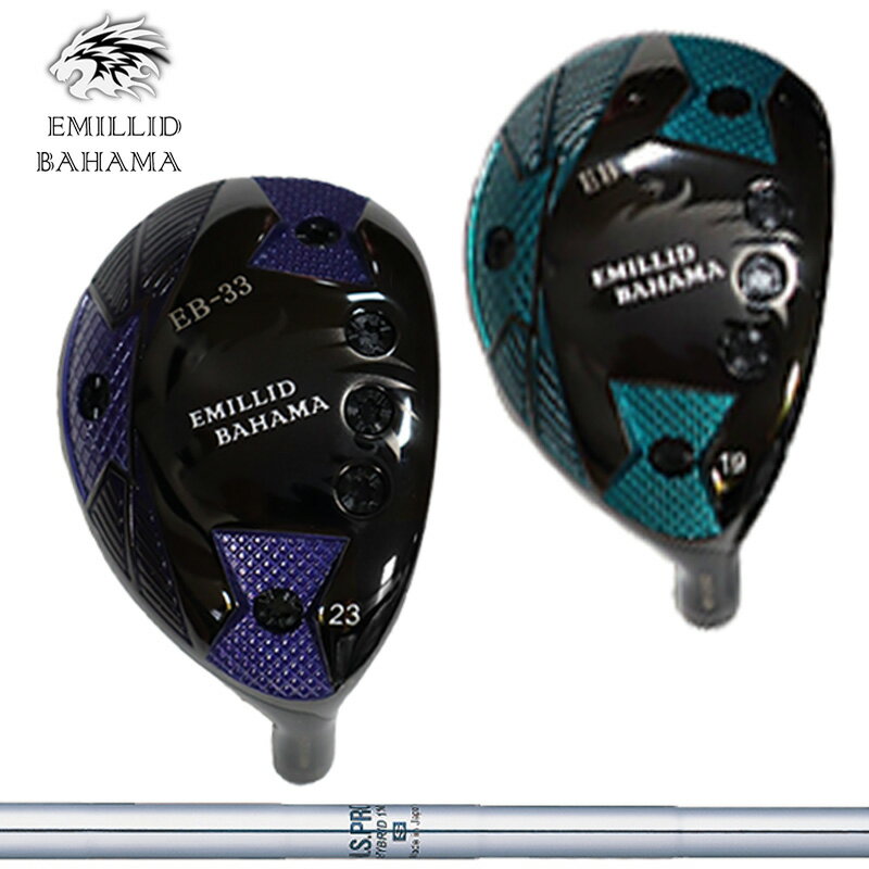 樂天商城 - エミリッド バハマ EB-33 ユーティリティ N.S.PRO HYBRID 装着 EMILLID BAHAMA 【カスタム】【新品】 シャフト スチール 地クラブ