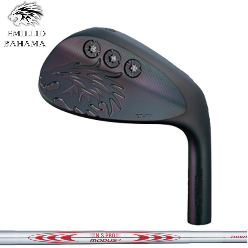 樂天商城 - エミリッド バハマ EB-77 ウェッジ 日本シャフト N.S.PRO MODUS TOUR 105/115/120/130 装着 NS スチール 【カスタム】【新品】 EB77 EMILLID BAHAMA WEDGE 軟鉄 バハマウェッジ GOLF 地クラブ