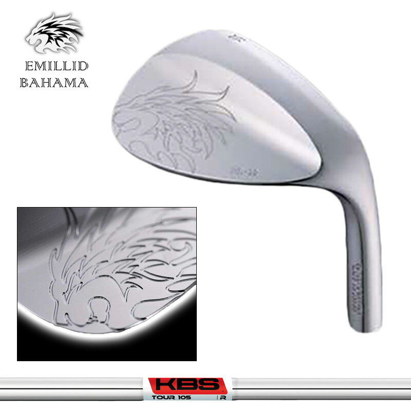 樂天商城 - エミリッド バハマ EB-99 ウェッジ KBS TOUR 105 装着 ツアー スチール 【カスタム】【新品】 EB99 EMILLID BAHAMA WEDGE 軟鉄 バハマウェッジ GOLF 地クラブ