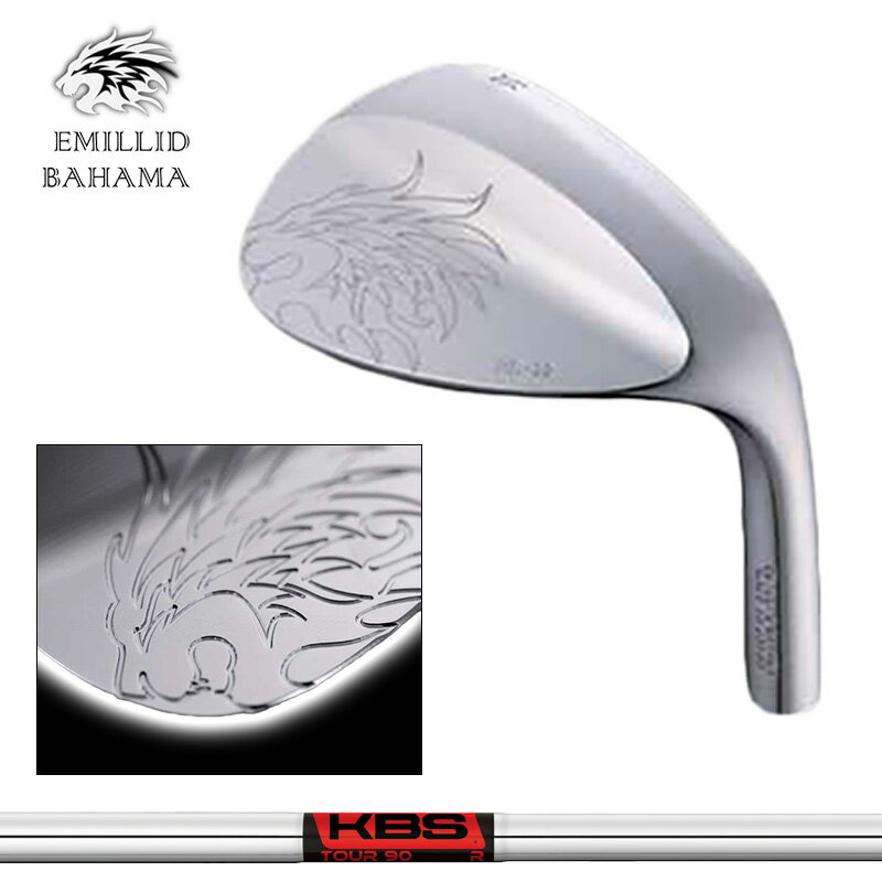 樂天商城 - エミリッド バハマ EB-99 ウェッジ KBS TOUR 90 装着 ツアー スチール 【カスタム】【新品】 EB99 EMILLID BAHAMA WEDGE 軟鉄 バハマウェッジ GOLF 地クラブ