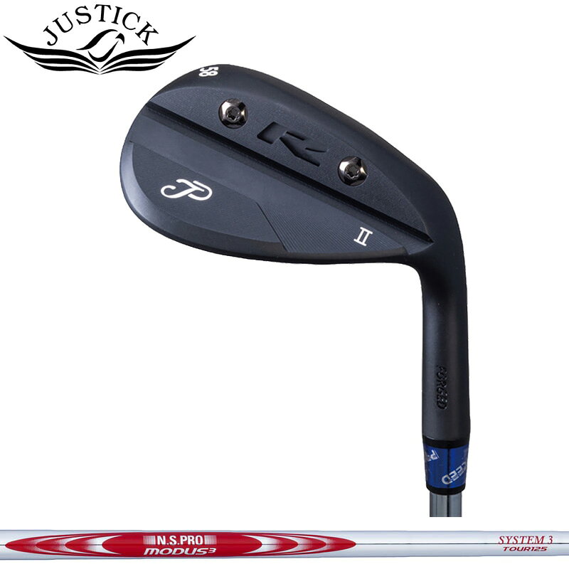樂天商城 - ジャスティック JPフォージド R2 ウェッジ 日本シャフト N.S.PRO MODUS3 SYSTEM3 TOUR 125 装着 NS スチール 【カスタム】【新品】 JUSTICK JP-FORGED R-2 R-II クラブ 軟鉄