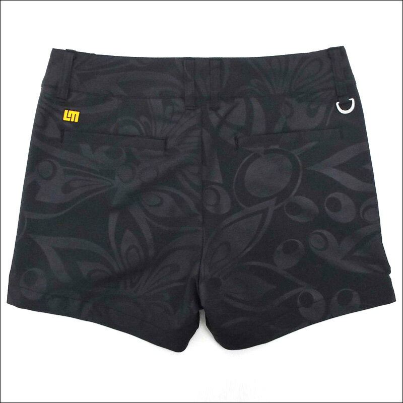 レディース ラウドマウス ホットパンツ/ミニパンツ Black ブラック 769355(998) 無地 春夏秋【メール便発送】【日本規格】【新品】 19SS Loudmouth レディス 女性用 ゴルフウェア ショートパンツ 半ズボン ボトムス 派手な