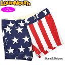 レディース ラウドマウス ホットパンツ/ミニパンツ Stars & Stripes スターズ＆ストライプス 769370(039) 19SS Loudmouth ゴルフウェア ショートパンツ ボトムス 派手な JUN2