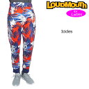 レディース ラウドマウス ジョガーパンツ スウェットパンツ (Icicles アイシクル) 769374(178) フィットネス ヨガ  19SS Loudmouth ゴルフウェア ロングパンツ 長ズボン ボトムス 派手な