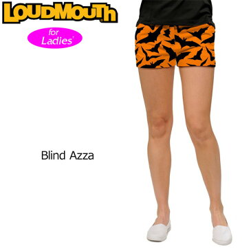 【メール便発送】レディース ウドマウス ホットパンツ/ミニパンツ ブラインド アザ Mini Shorts Blind Azza 【新品】Loudmouth ボトムス 派手 派手な 柄 目立つ 個性的