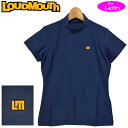 【メール便発送】ラウドマウス レディース 半袖 ハイネック シャツ 761662(997) Navy ネイビー 【日本規格】【新品】QAAR モックネック Lo...