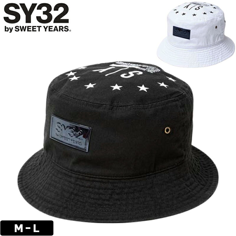 SY32 メンズ バケットハット 14584 NAME TAG BUCKET HAT 【メール便発送】【新品】TCBR 帽子 エスワイ ハット スポーツ ストリート ファッション おしゃれ