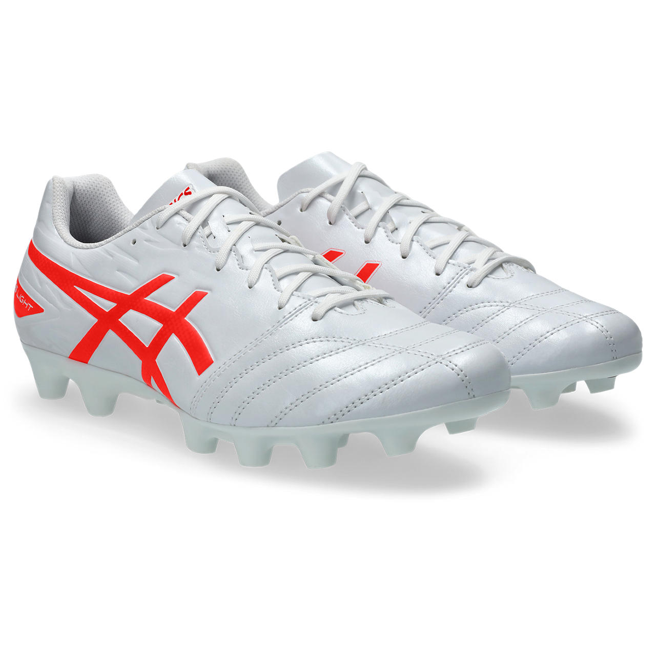 アシックス DS LIGHT CLUB スパイク 1103A097 サッカーシューズ 104 WHITE/FLASH RED Soccer サッカー シューズ(...
