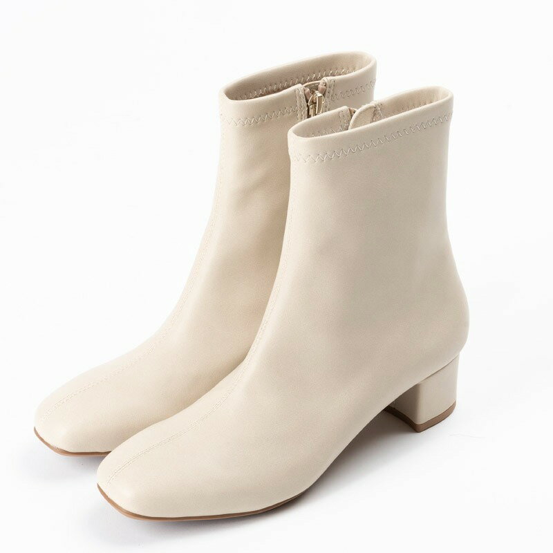 アシックス CUBE BOOTS WP AO-10250 レディースシューズ 003 アイボリー AcureZ アキュアーズ カジュアルブーツ シューズ（レディース）