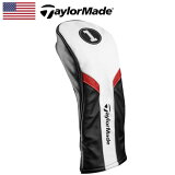 ̤ȯ ơ顼ᥤ إåɥС ɥ饤С BK/WH/RD B1587401 TaylorMade Headcover for DriverUSǥۡڿʡ DR1W  