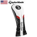 【日本未発売】 テーラーメイド ヘッドカバー フェアウェイウッド用(3W) BK/WH/RD B1587501 TaylorMade Headcover for Fairwaywood【US】【新品】FW ゴルフ ゴルフ用品 %off その1