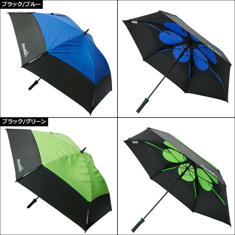 【即納在庫あり】ShedRain VORTEX ダブルキャノピー UV アンブレラ 62インチ USモデル 【新品】 シェドレイン ゴルフ アウトドア パラソル 傘 日傘 雨傘 晴雨兼用 レイン メンズ レディース