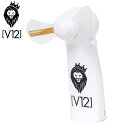 V12 ゴルフ ヴィ トゥエルヴ LEDメッセージ 扇風機 HANDY FAN V122011-AC22 WHITE 【新品】 0SS2 送風機 ミニファン V12GOLF