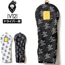 V12 ゴルフ ヴィ・トゥエルヴ ヘッドカバー ドライバー用 TVGS HEAD V122220-AC01【新品】 RCBR ゴルフ用品 DR用 1W用 V12...