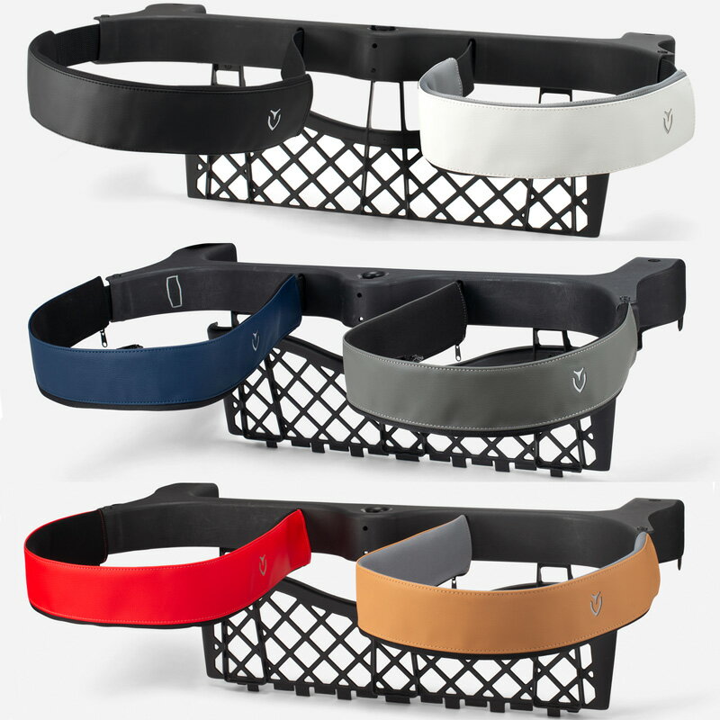VESSEL ベゼル カート ストラップ スリーブ キャディバッグ保護 SL003〜SL008 Cart Strap Sleeve 【メール便発送】 【新品】TAAR レザー 合成皮革 人工皮革 プロテクター ラウンド用品 ゴルフ用品 3
