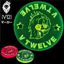 V12 ゴルフ ヴィ・トゥエルヴ 蛍光色 ゴルフマーカー マグネット付き GLOOK MARKER V122310-AC09 【メール便発送】【新品】SAAR ...