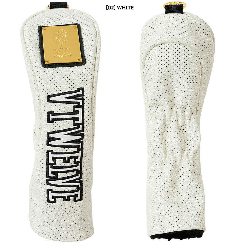 V12 ゴルフ ヴィ・トゥエルヴ 2026 ヘッドカバー ユーティリティ用 PERFORATE UTIL...