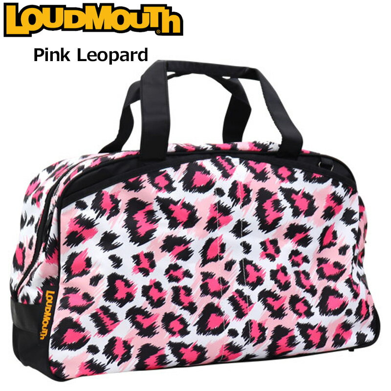 【SALE特価】ラウドマウス ボストンバッグ Pink Leopard ピンクレオパード LM-BB0006 762982(275) 【日本規格】【新品】 2SS2 Loudmouth ゴルフ用バッグ ボストンバッグ JUN1