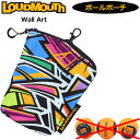 ラウドマウス ボールポーチ ゴルフボール無し Wall Art ウォールアート LM-BC0003 772981(337) メール便発送【日本規格】【新品】RCBR Loudmouth ボールケース