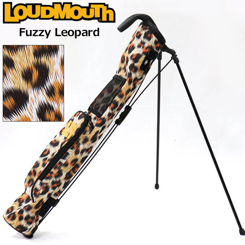 Eh}EX ZtX^hL[obO Fuzzy Leopard t@W[Ip[h LM-CC0005 772985(334) y{KizyViz2WF2 Loudmouth Self Stand Bag h  