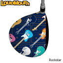 【メール便発送】ラウドマウス ドライバースキン/ステッカー (Rockstar ロックスター)【新品】Loudmouth Driver Skinゴルフ用品シール