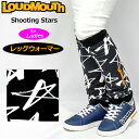 【均一SALE】ラウドマウス 裏ボア レッグウォーマー Shooting Stars シューティング スター 772930(119) 防寒 【日本規格】【メール...