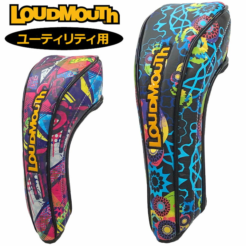 ラウドマウス ユーティリティ用 ヘッドカバー LM-HC0013/UT 773995【日本規格】【新品】SCBR Loudmouth UT用 ハイブリッド用 ゴルフ用品 派手 な メンズ レディース OCT2