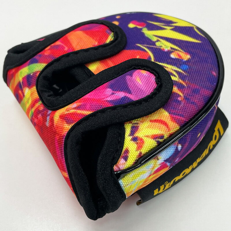ラウドマウス パターカバー マレット型 ヘッドカバー パター用 Neon Nebula ネオン...