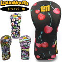 ラウドマウス 2025 ヘッドカバー ドライバー用 LM-HC0019CH/DR 765993 【メール便発送】【新品】25SS Loudmouth DR用 1...