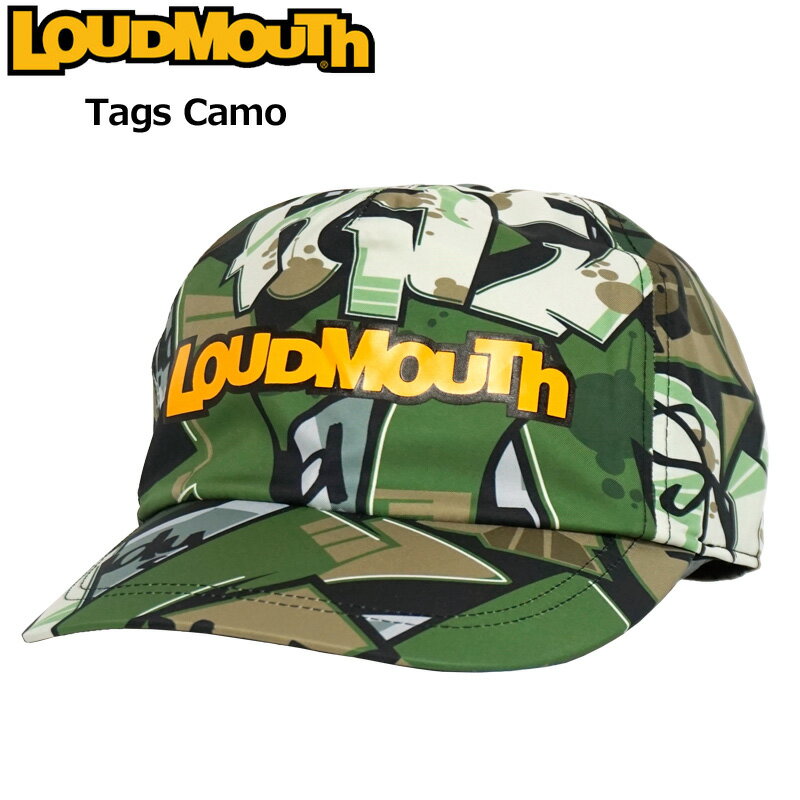 【SALE特価】ラウドマウス レインキャップ 761992(159) Tags Camo タグスカモ 【日本規格】【新品】1SS2 Loudmouth 帽子 派手 派手な 柄 目立つ 個性的