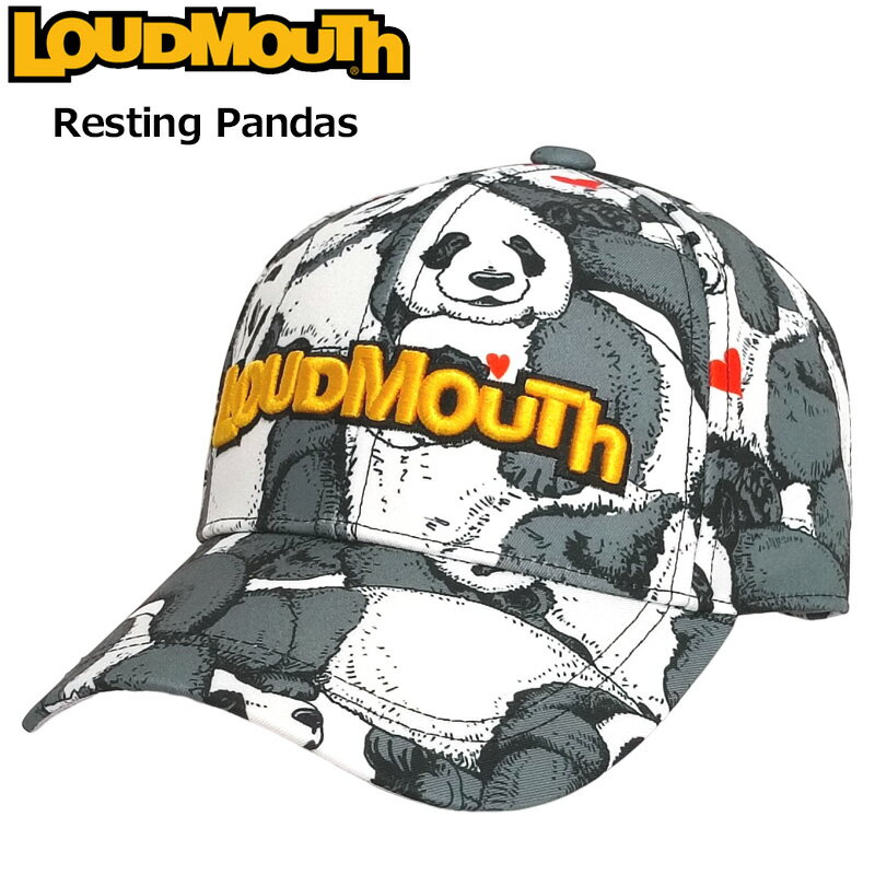 ラウドマウス キャップ Resting Pandas レスティングパンダ 763902(348) 3SS2 Loudmouth 帽子 派手 シンプル メンズ レディース
