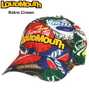 ラウドマウス キャップ Retro Crown レトロクラウン 763902(354) 【日本規格】【新品】SAAR Loudmouth 帽子 派手 シンプル ...