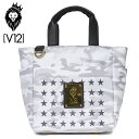 V12 ゴルフ ヴィ・トゥエルヴ ミニトートバッグ VT CART BAG V122020-BG04 02/WHITE 【新品】0SS2 カートバッグ VT LOGO VTロゴ V12 GOLF その1