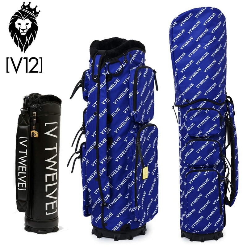 V12 ゴルフ 8.5型 キャディバッグ VET 8.5 BLUE 本体+カバーセット V122210-CV02L ヴィ・トゥエルヴ 【新品】RAAR 着せ替え...