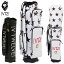 V12 ゴルフ 8.5型 キャディバッグ MICKEY STAR 8.5 本体+カバーセット V122215-CV05L 02/WHITE ヴィ・..
