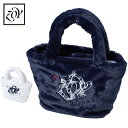 ZOY ゾーイ ミニトートバッグ 071614802 ファーカートバッグ【新品】QCBR ラウンドポーチ ラウンドバッグ カートバッグ ゴルフ用バッグ DEC1...