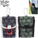 ダリーナキャット マルチケース DULLY NA CAT DN-MC01【新品】3S3S ボールケース ボールホルダー 距離測定器 GPS ゴルフバッグ メンズ...