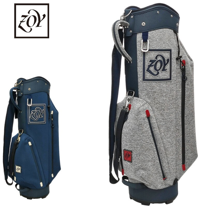 ZOY ゾーイ 9型 キャディバッグ ネオプレーン 071779810【新品】3SS2 ゴルフ用バッグ カートバッグ ゴルフバッグ メンズ レディース