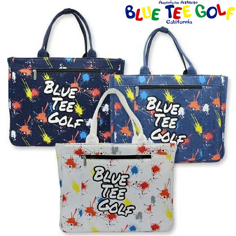 ブルーティーゴルフ 2025 デニムペイント ボストンバッグ BTG-BB002【新品】25SS Blue Tee Golf California BB-002...