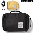 V12 ゴルフ シューズケース TG SHOES CASE V122420-BG01 【新品】TCBR シューズバッグ 靴入れ ゴルフ用バッグ おしゃれ ロゴ ...