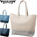 WINWIN STYLE ビッグ トートバッグ ロゴ型押し TOTE BAG Large Size WB-001 WB-102 WB-003 ウィンウィン スタ...