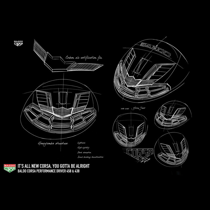 バルド コルサ 438 458 ドライバー グラファイトデザイン TourAD XC 装着 BALDO CORSA PERFORMANCE DRIVER 【カスタム】【新品】 パフォーマンス 地クラブ